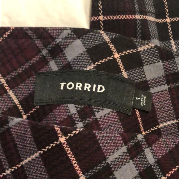 Torrid plaid pants - Picture 3 of 5